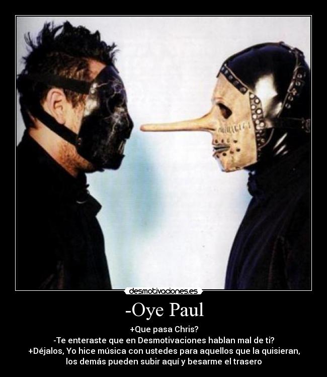 -Oye Paul -