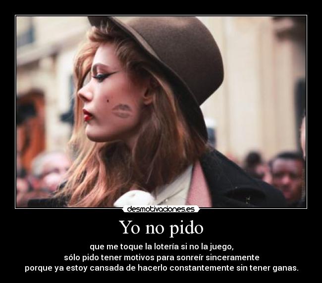 Yo no pido -