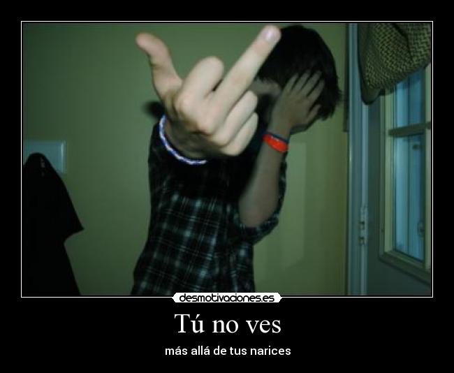 Tú no ves - 