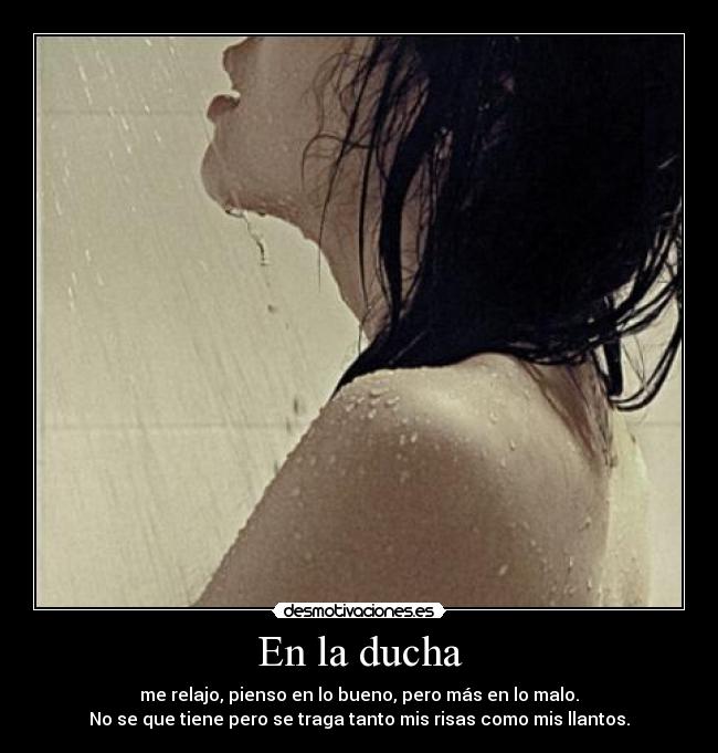 En la ducha -
