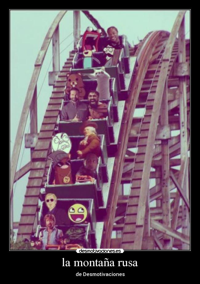 la montaña rusa - de Desmotivaciones
