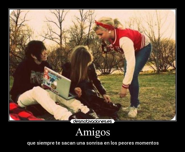 carteles amigos amistad desmotivaciones