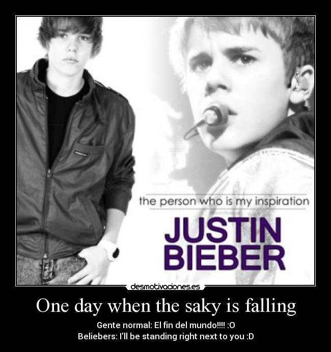 One day when the saky is falling - 