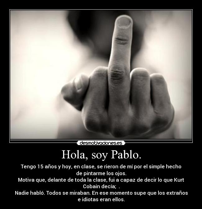 Hola, soy Pablo. -