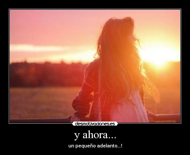 y ahora... - un pequeño adelanto...!