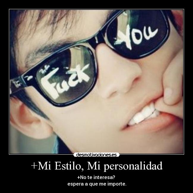 +Mi Estilo, Mi personalidad - 