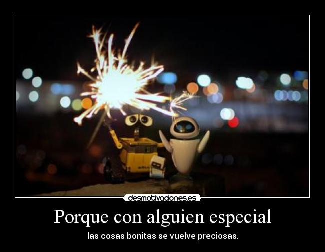 Porque con alguien especial - 