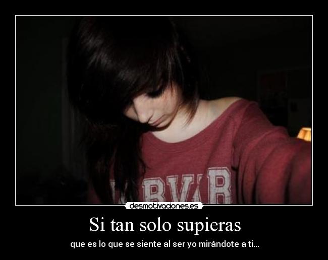 Si tan solo supieras -