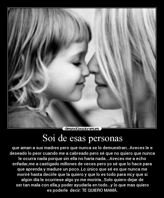 Soi de esas personas - 