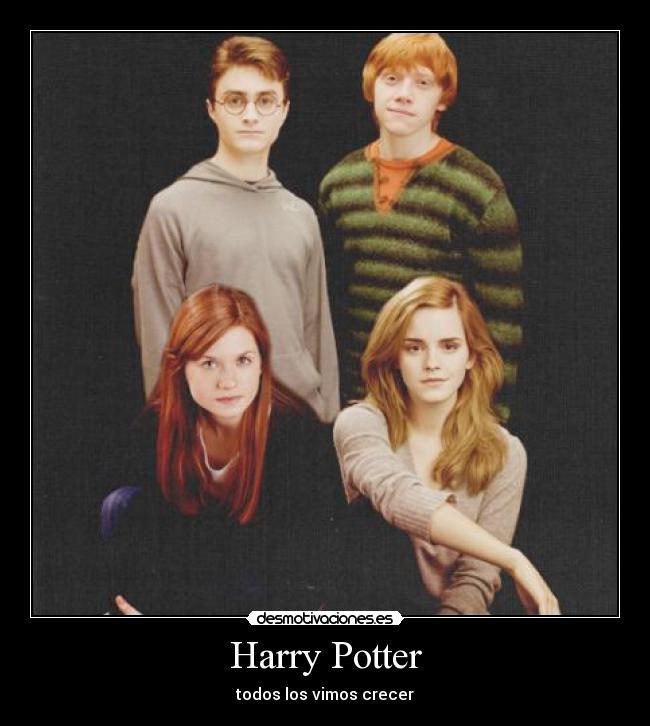 Harry Potter - todos los vimos crecer