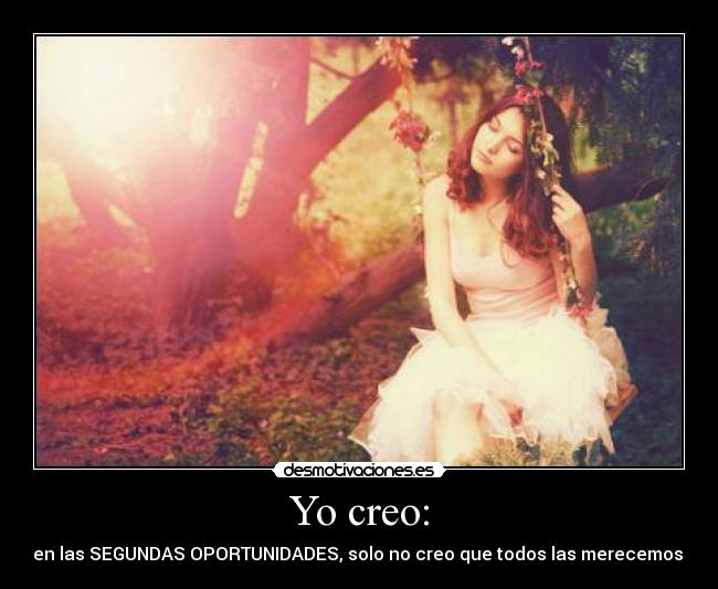 Yo creo: - 