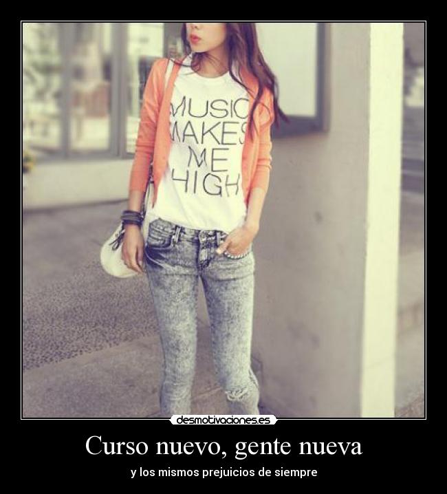Curso nuevo, gente nueva -