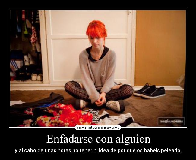 carteles ahora mismo acuerdo pero estoy muy cabreada ee desmotivaciones