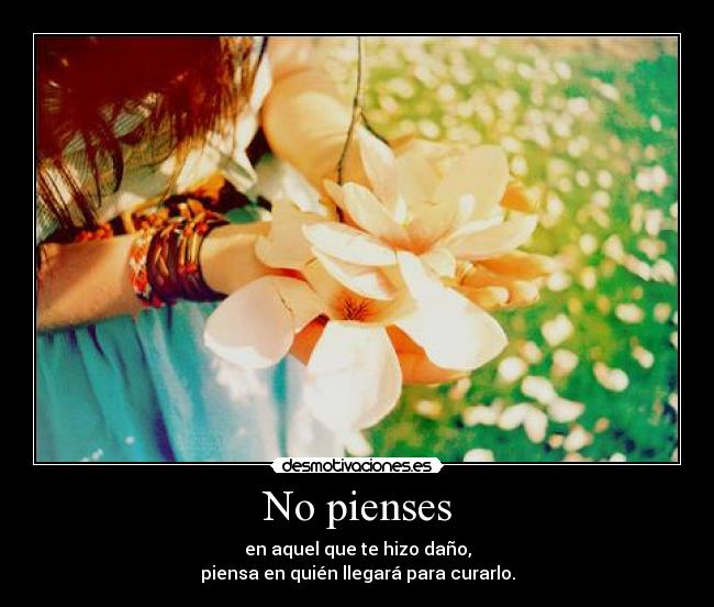 No pienses -