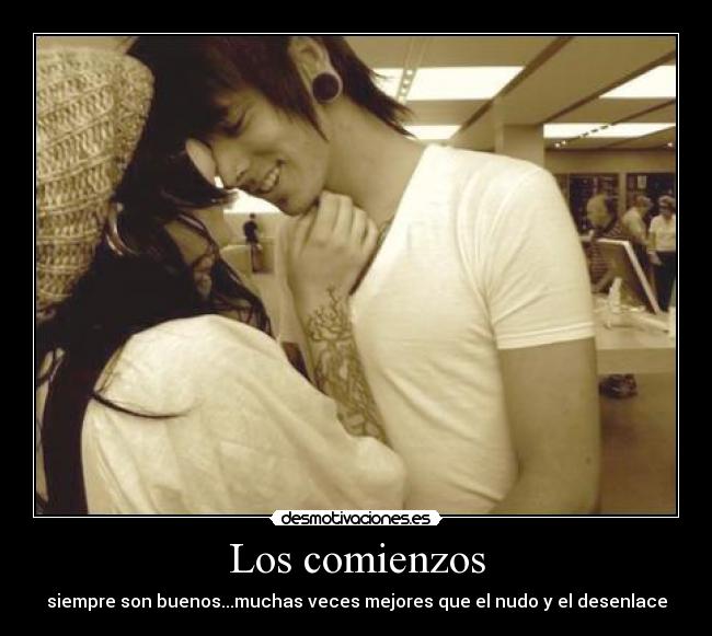 carteles comienzos del amor desmotivaciones