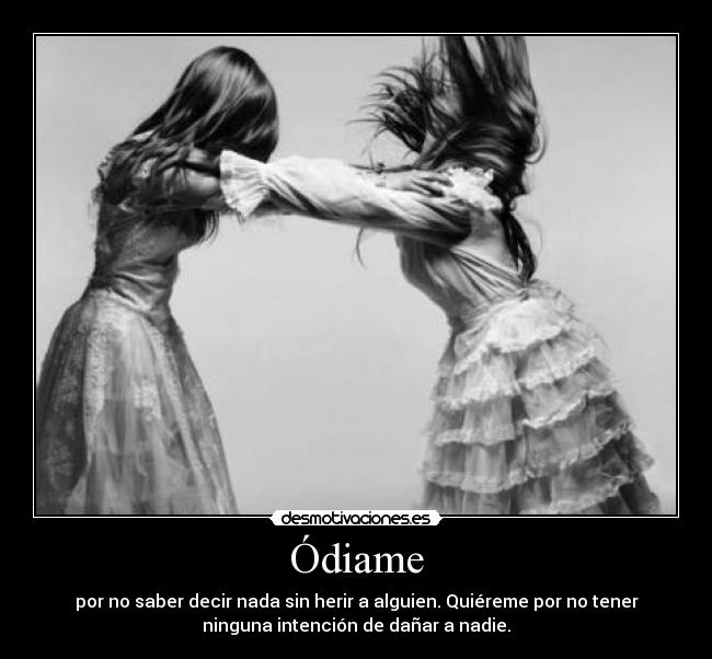 Ódiame -