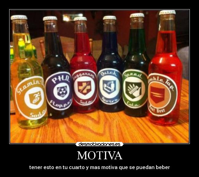 MOTIVA - tener esto en tu cuarto y mas motiva que se puedan beber