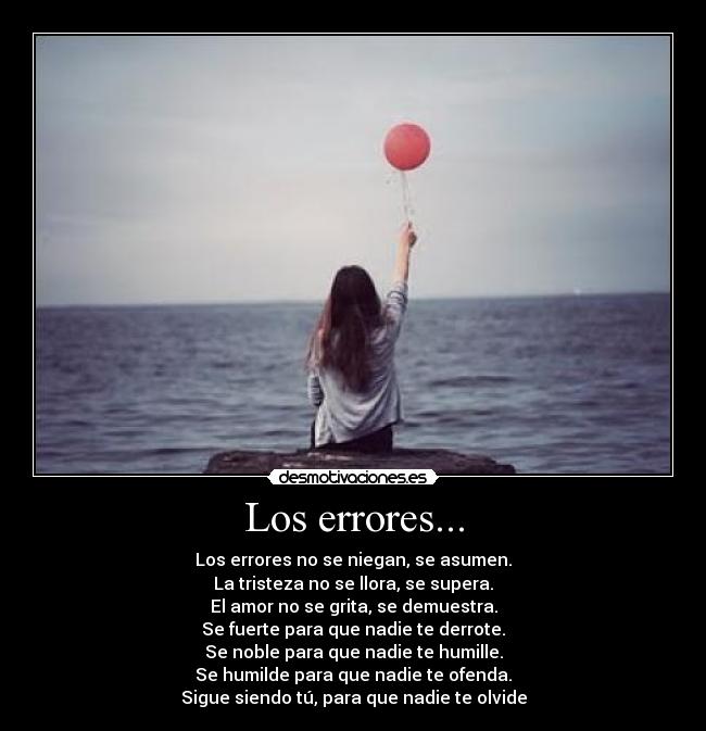 Los errores... - 