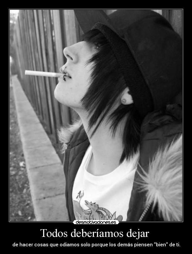 Todos deberíamos dejar -