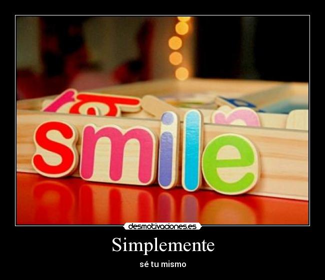 Simplemente -