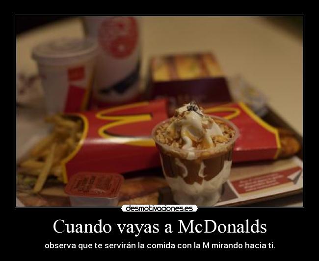 Cuando vayas a McDonalds - 