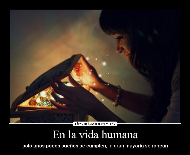 En la vida humana - 