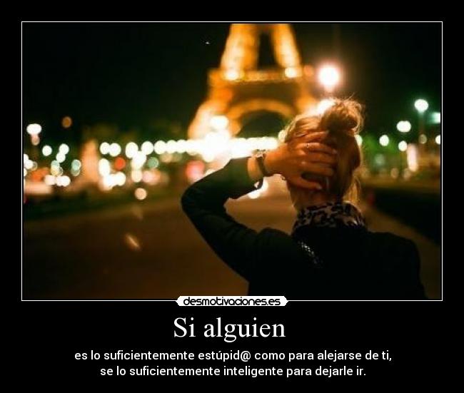 Si alguien  - 