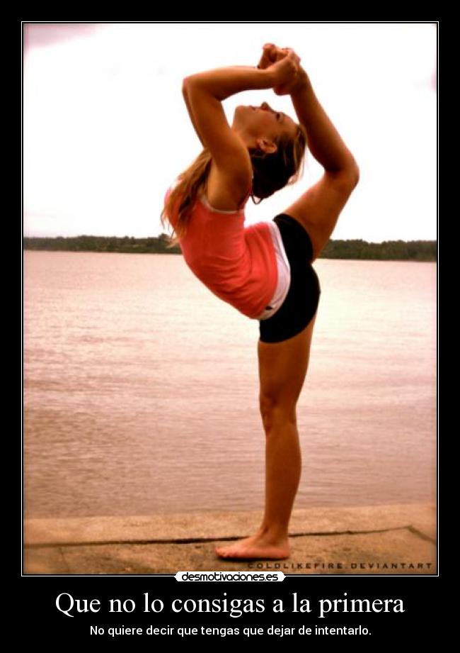 Que no lo consigas a la primera - 
