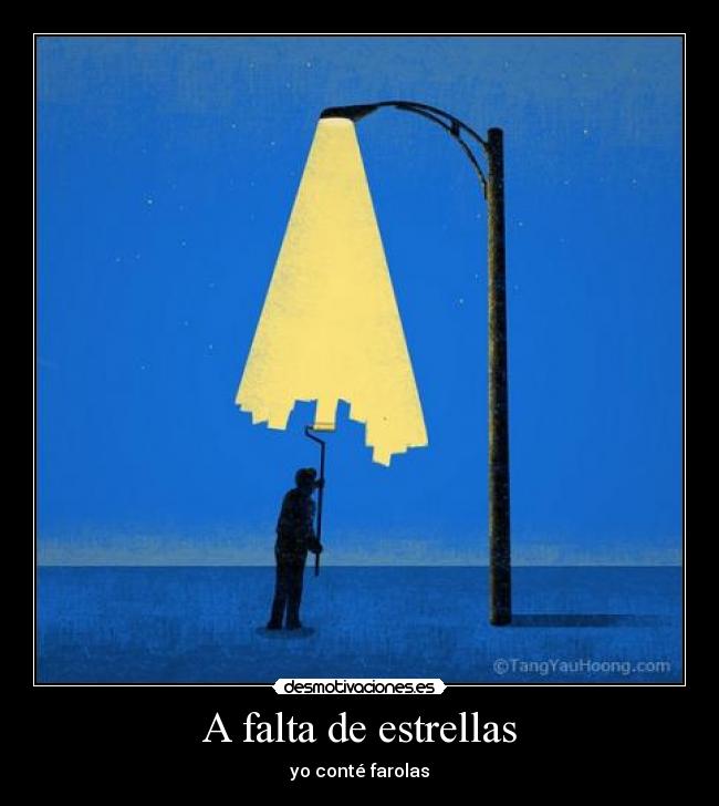 A falta de estrellas - 