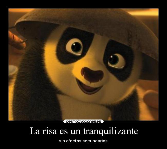 La risa es un tranquilizante - 