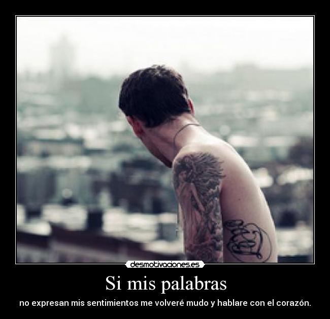 carteles palabras sentimientos mudo corazon expresar desmotivaciones