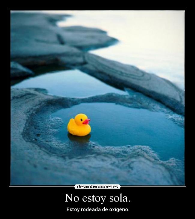 No estoy sola. - 