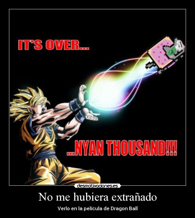 carteles pelicula fracaso parodia nyan dragon ball desmotivaciones