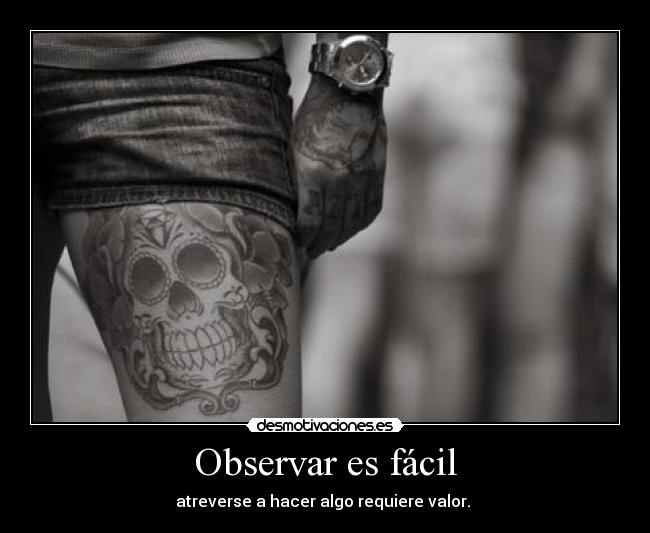 Observar es fácil - 