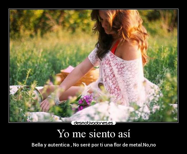 Yo me siento así -