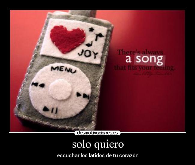 solo quiero - 