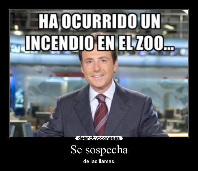 Se sospecha -