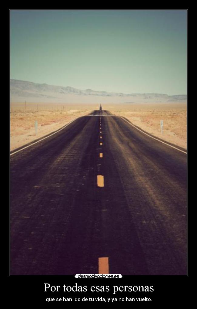 Por todas esas personas -