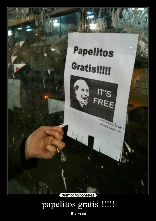 papelitos gratis !!!!! -  Its Free