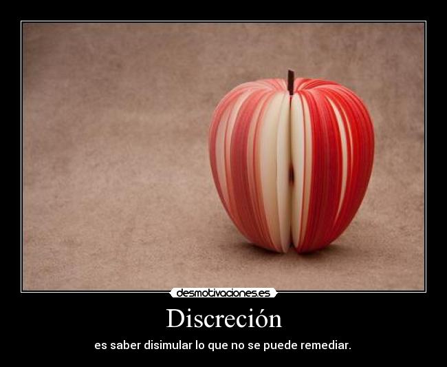 carteles discrecion desmotivaciones