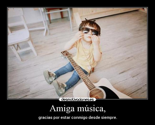 Amiga música, - 