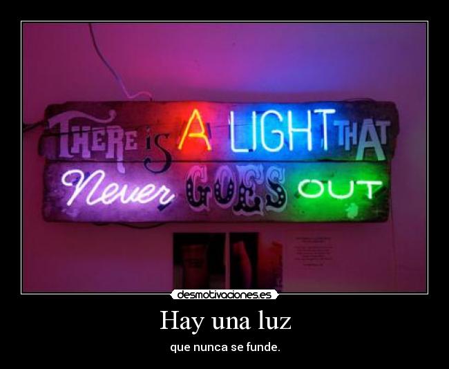 Hay una luz -