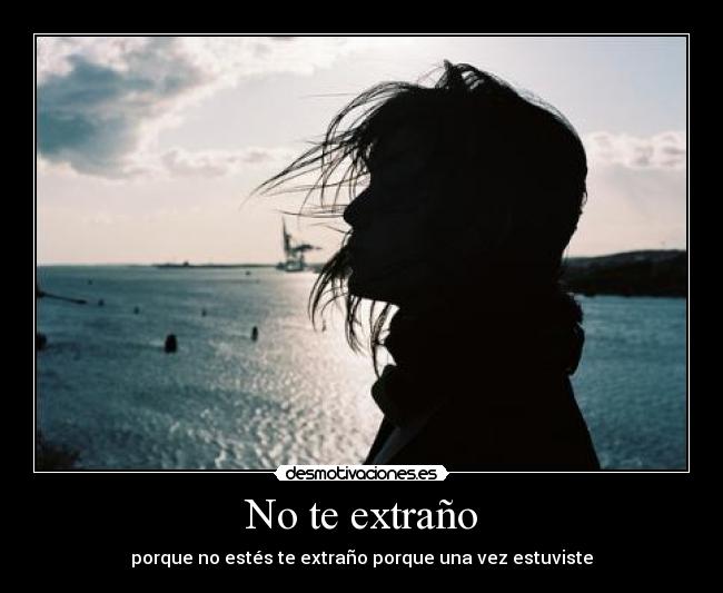 No te extraño -