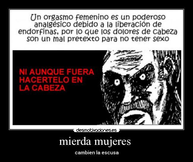 mierda mujeres  - 