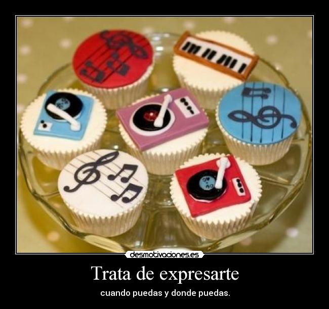 Trata de expresarte - 