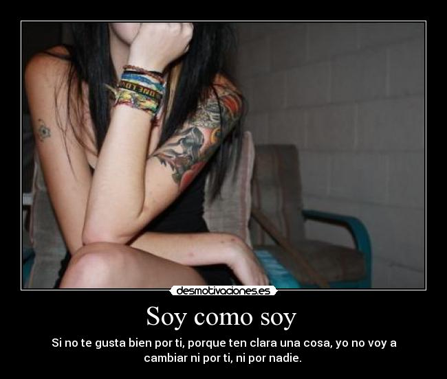 Soy como soy -