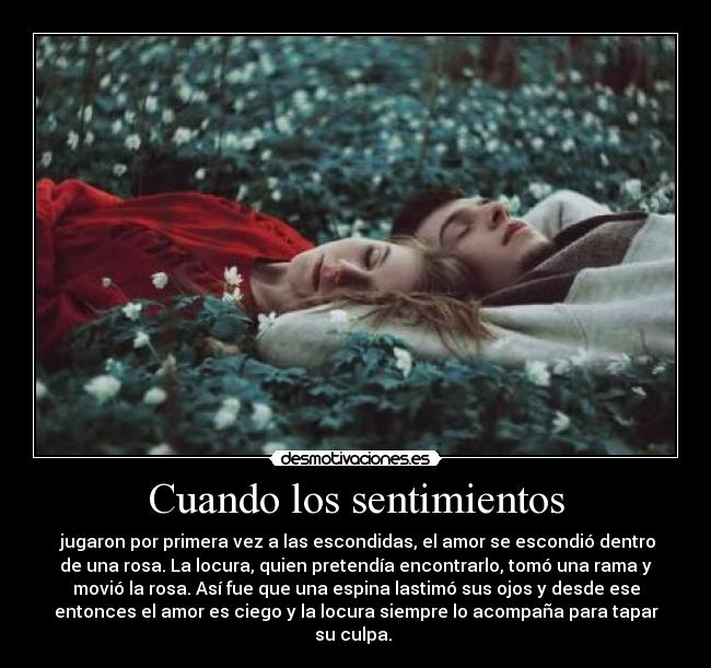Cuando los sentimientos -