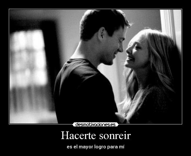 Hacerte sonreir -