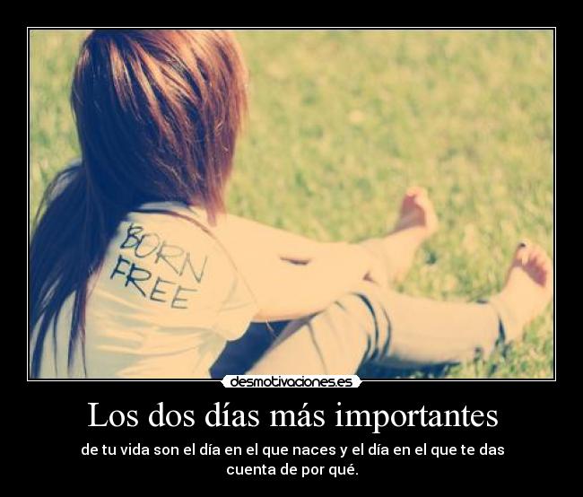 Los dos días más importantes -