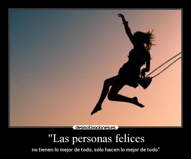 Las personas felices - 